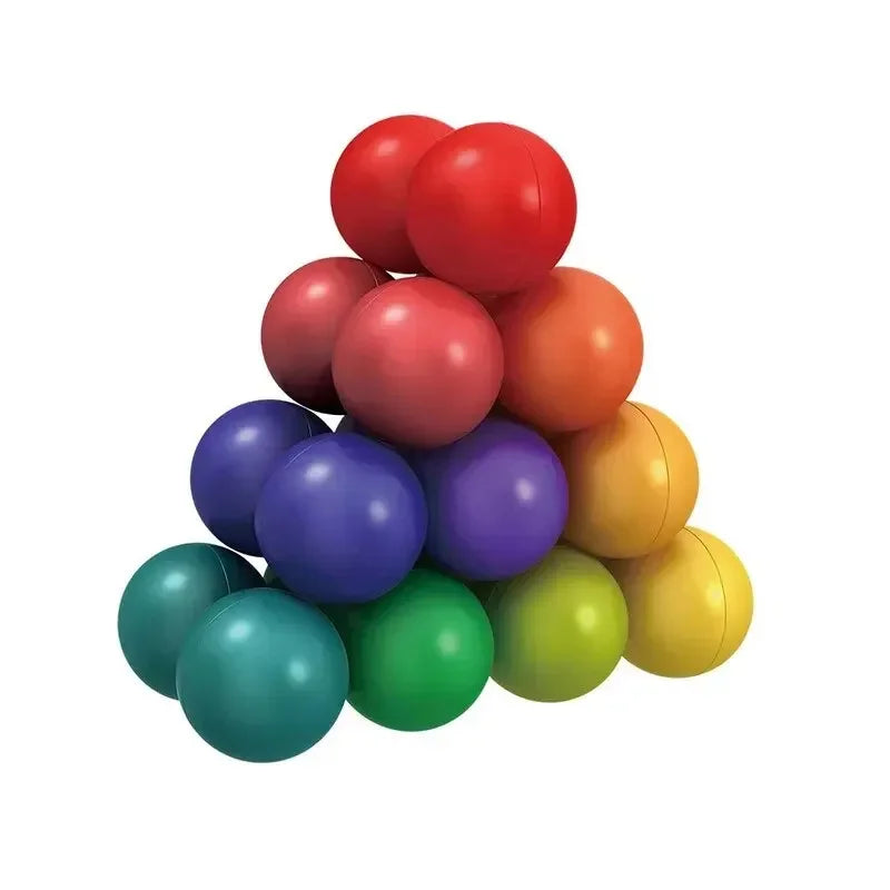 Sensory Fidget Toy – Balle Éducative 3D Rotative