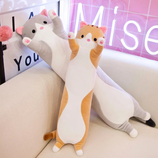 Peluche Chat Mignon Long | Doux Réconfort