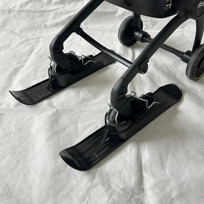 Accessoires Universels Ski pour Poussette | Plaques Glissières Anti-Froid