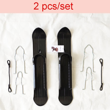 Accessoires Universels Ski pour Poussette | Plaques Glissières Anti-Froid