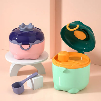 Baby Milk Powder Dispenser – Portable Pig-Shaped Container, BPA-Free