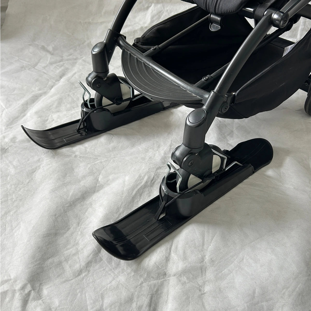 Accessoires Universels Ski pour Poussette | Plaques Glissières Anti-Froid