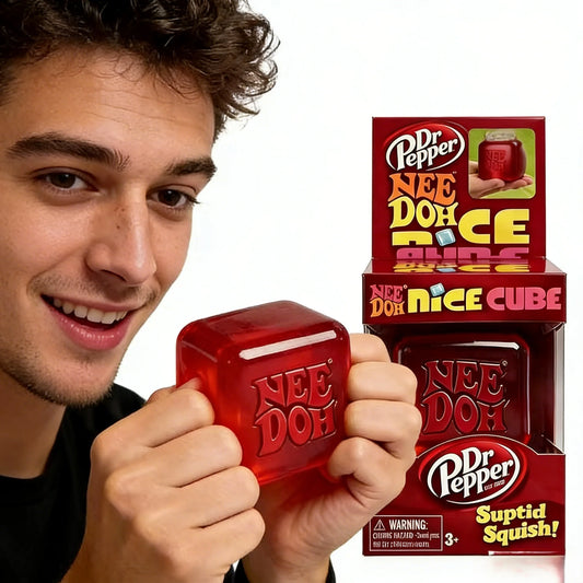 Cube Sensoriel Anti‑Stress – Accessoire de Bureau Apaisant