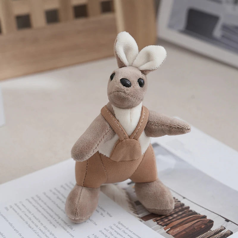 Porte-clés Peluche Kangourou 16CM | Accessoire mignon et pratique