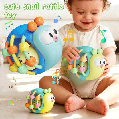Balle Sensorielle & Hochet pour Bébé (0–12 mois)
