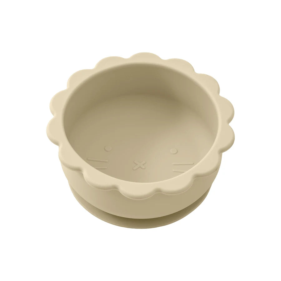 Bol en silicone pour bébé – Design mignon en forme de lion