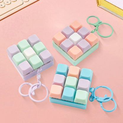 Porte‑Clé Anti‑Stress à Touches Pressables