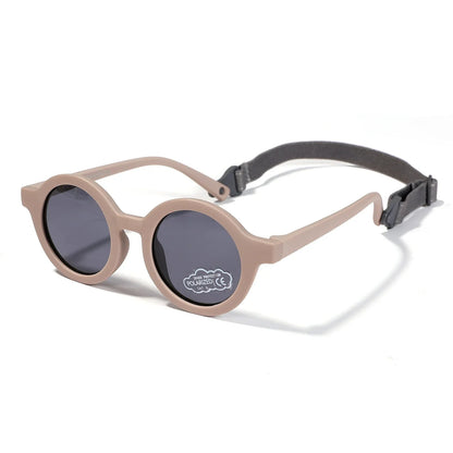 Lunettes de Soleil Bébé Polarisées | Monture Souple avec Sangle 0-3 Ans