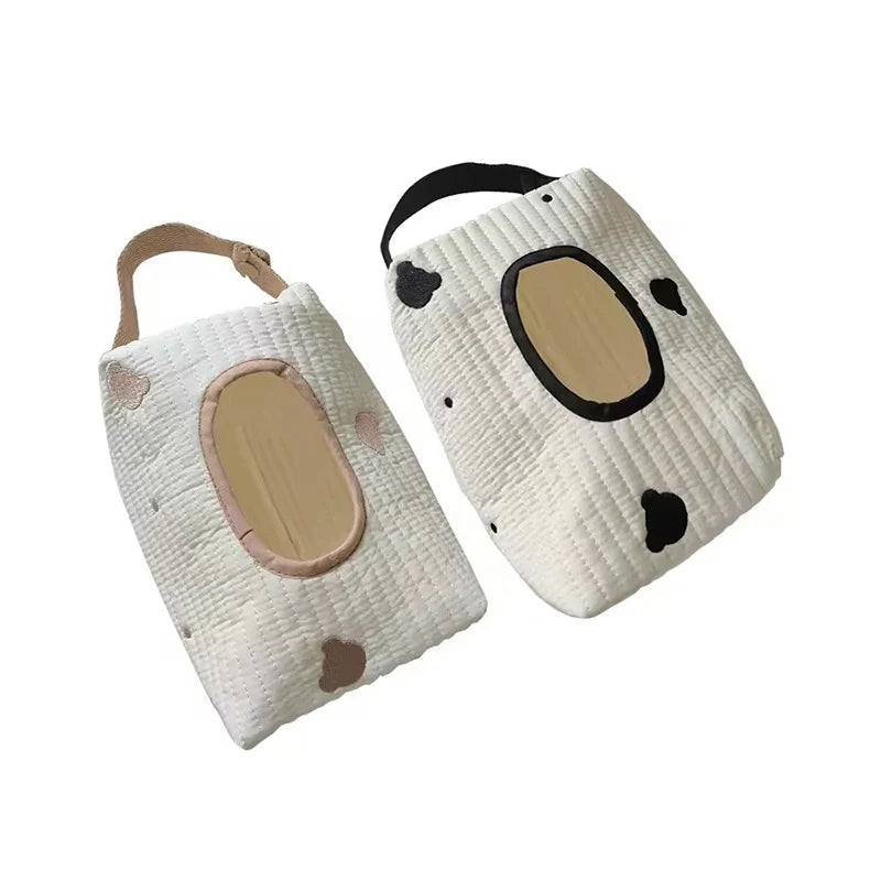 Pochette Distributeur de Lingettes Bébé | Étui Portable Suspendu