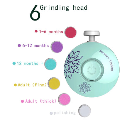 Electric baby nail file – Gentle and safe trimmer for newborns