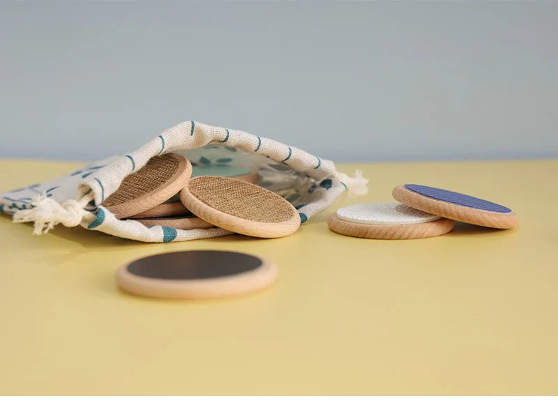Jeu Sensoriel Montessori – Tactile & Mémoire