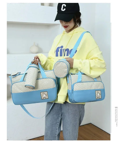 Set 5‑en‑1 de sacs à langer