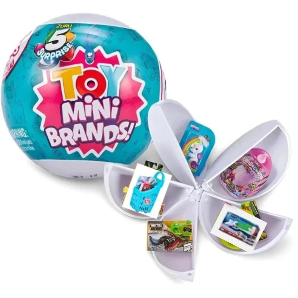 Zuru Mini Brands Toys 5 Surprise – Miniatures de supermarché à collectionner