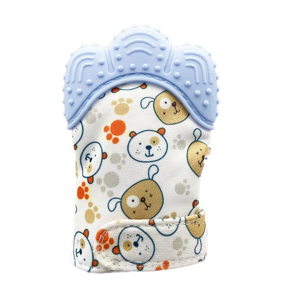 Silicone Teething Mitten – Anti-Biting Mittens for Babies (0-12 Months)