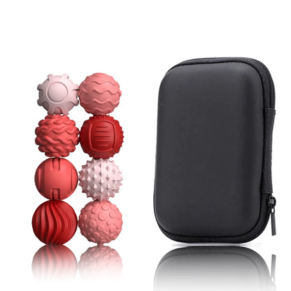 Boules Sensorielles Magnétiques en Silicone – Accessoires Anti‑Stress
