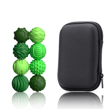 Boules Sensorielles Magnétiques en Silicone – Accessoires Anti‑Stress