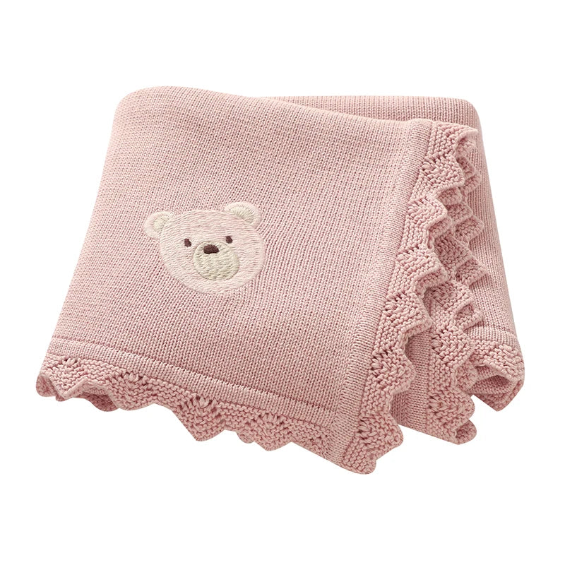Couverture en coton motif dessin animé – Mimixiong