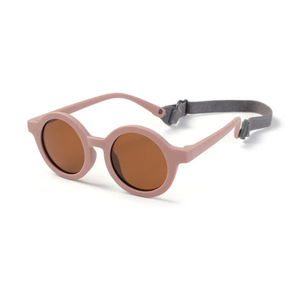Lunettes de Soleil Bébé Polarisées | Monture Souple avec Sangle 0-3 Ans