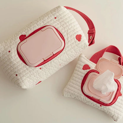 Pochette Distributeur de Lingettes Bébé | Étui Portable Suspendu