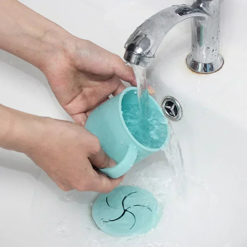 200ml Silicone Baby Cup – Portable Snack Box with Lid, BPA-Free