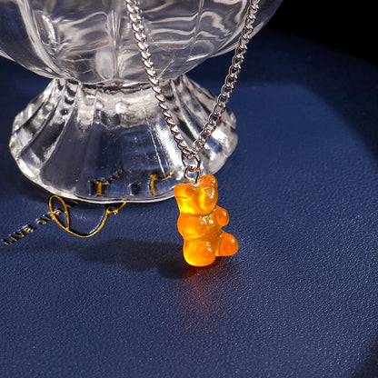 Collier Ourson Gummy Bear | Bijou Coloré et Tendance