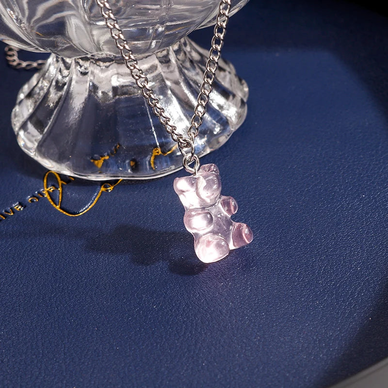 Collier Ourson Gummy Bear | Bijou Coloré et Tendance