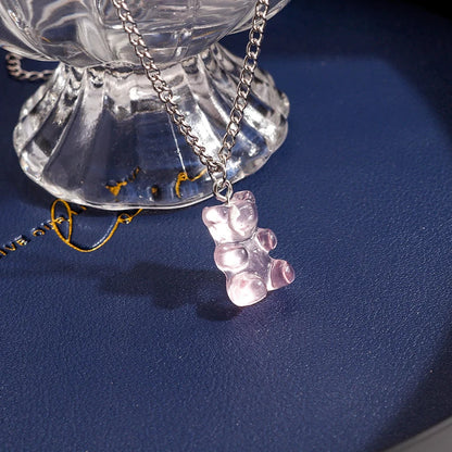 Collier Ourson Gummy Bear | Bijou Coloré et Tendance