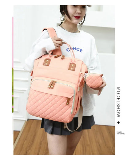 Sac à couches avec station à langer 3 en 1 – Sac à dos maman