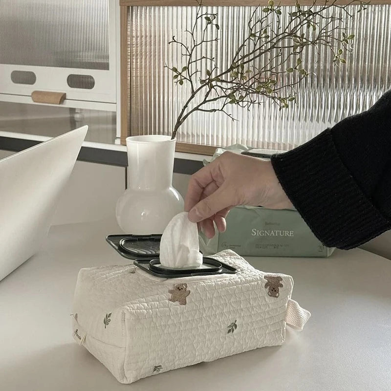 Pochette Distributeur de Lingettes Bébé | Étui Portable Suspendu