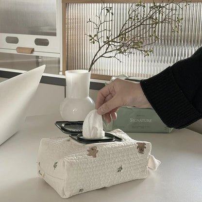 Pochette Distributeur de Lingettes Bébé | Étui Portable Suspendu