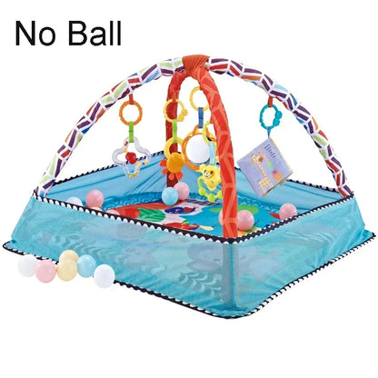 3-in-1 Baby Activity Mat with Arch – Play Gym, Games & Exploration