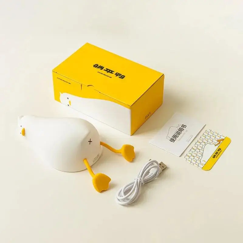 Veilleuse animaux en silicone – Girafe, Panda, Paresseux, Canard & Lapin