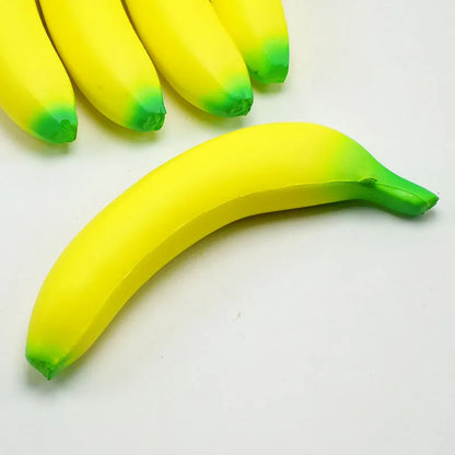 Squishy Banane Anti‑Stress – Jouet Souple Slow‑Rising