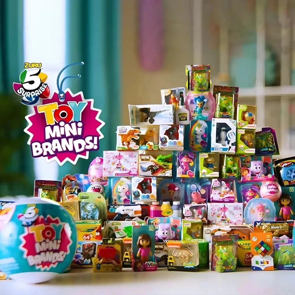 Zuru Mini Brands Toys 5 Surprise – Miniatures de supermarché à collectionner