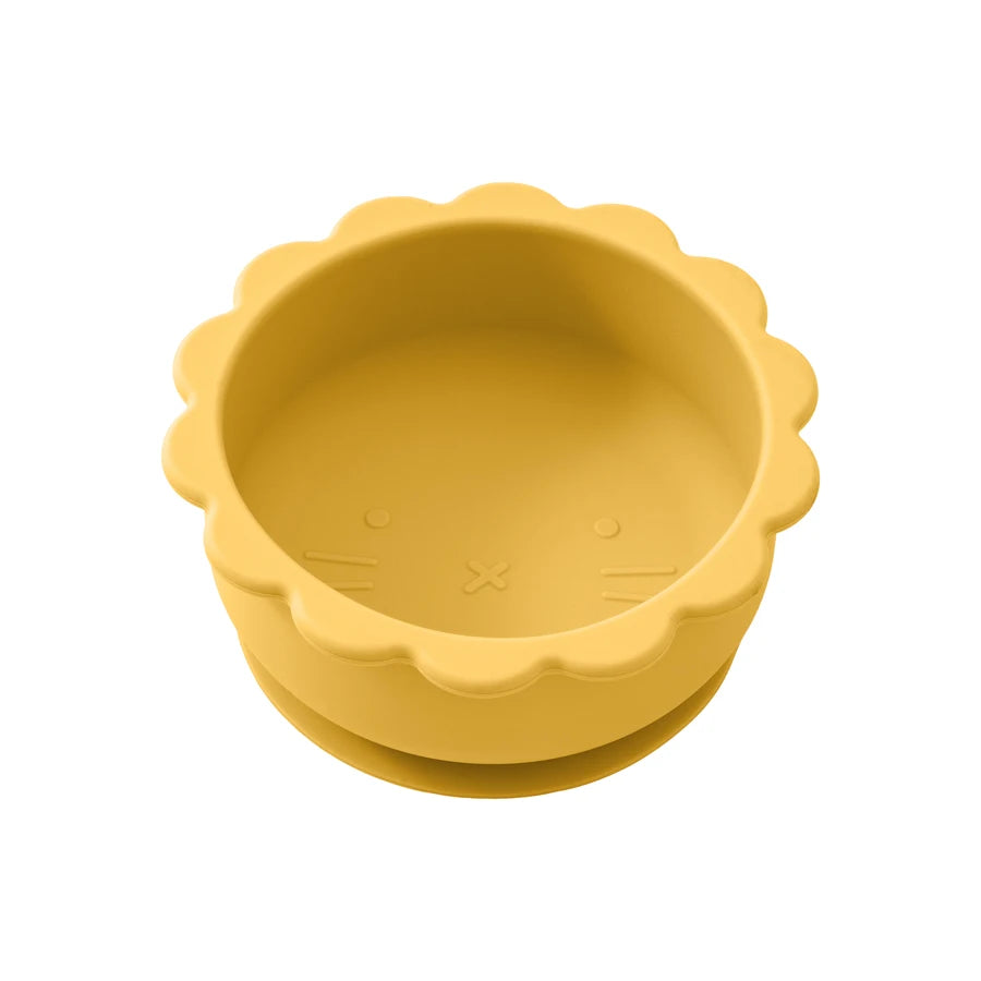 Bol en silicone pour bébé – Design mignon en forme de lion