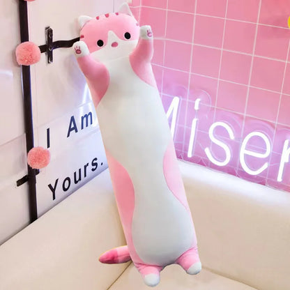 Peluche Chat Mignon Long | Doux Réconfort
