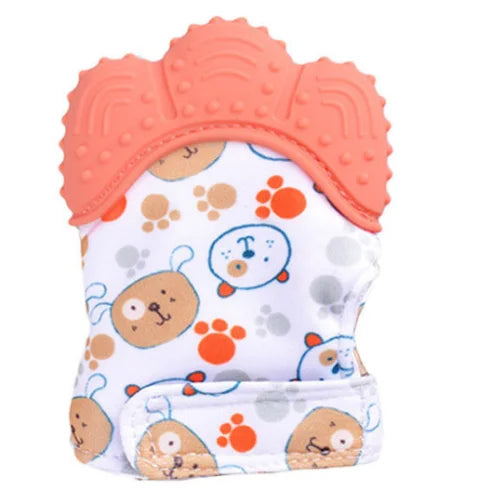 Silicone Teething Mitten – Anti-Biting Mittens for Babies (0-12 Months)