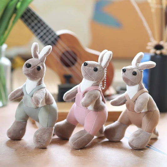Porte-clés Peluche Kangourou 16CM | Accessoire mignon et pratique