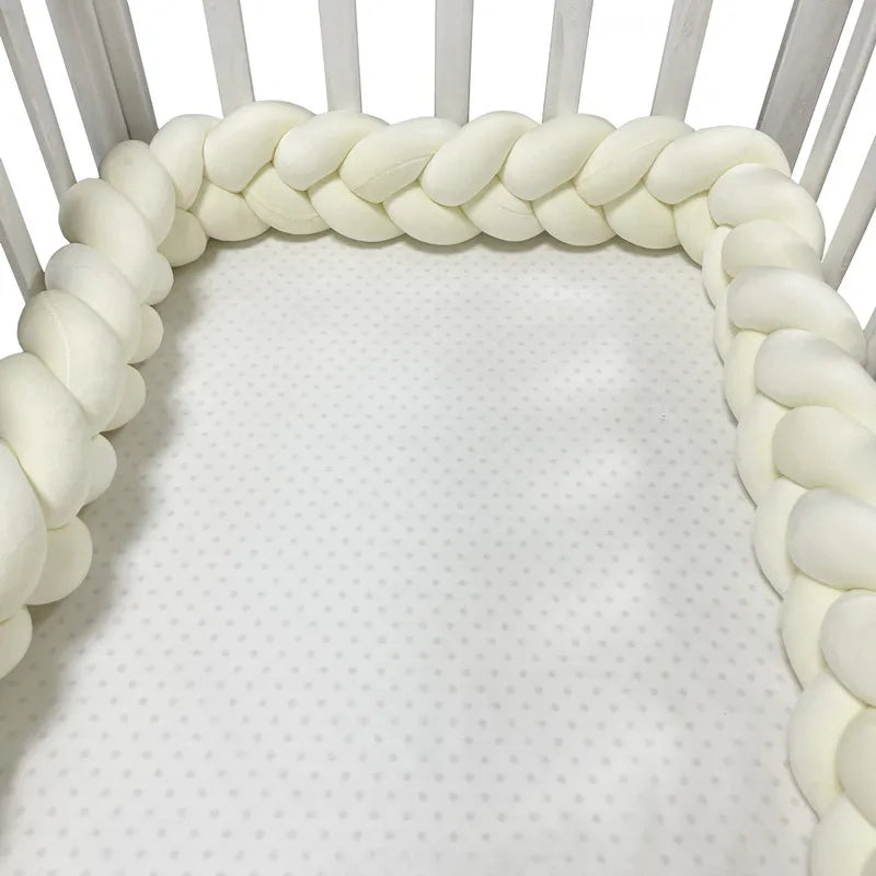 Tresse de lit blanc creme