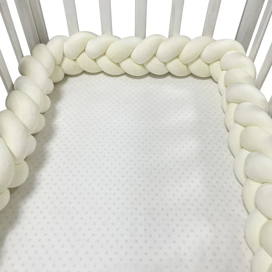 Tresse de lit blanc creme