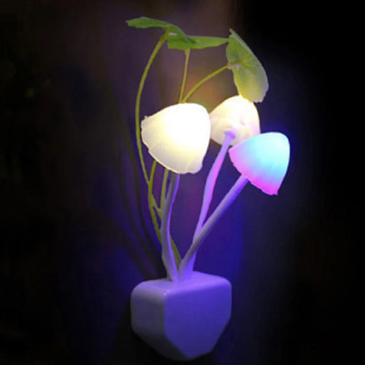 Veilleuse Champignon LED bleu