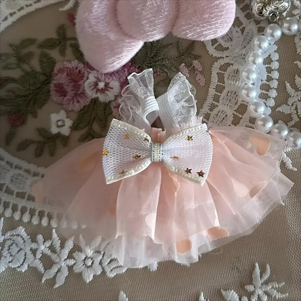 Vetements Labubu jupe rose