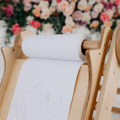 Ajout artistique pour le triangle d’escalade