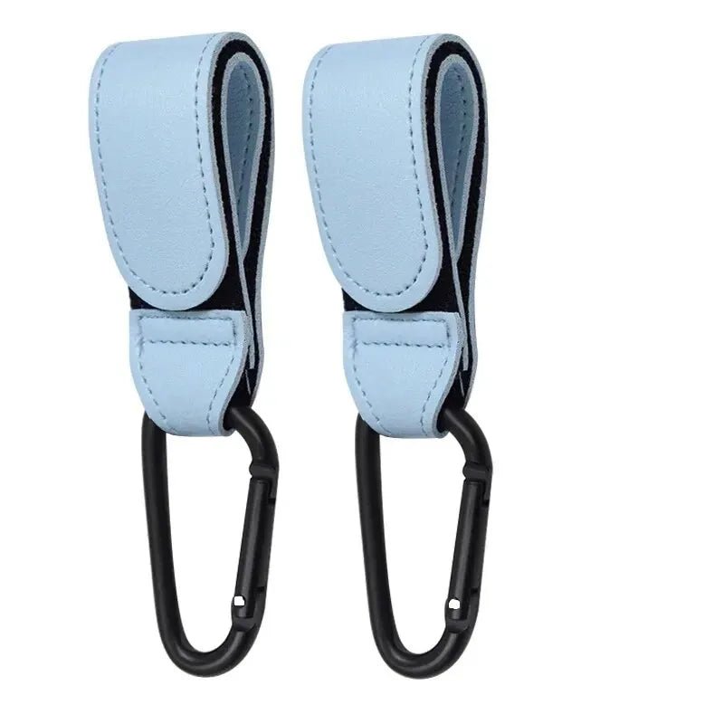 Crochets de Poussette Cuir PU™ - Kangourou univers