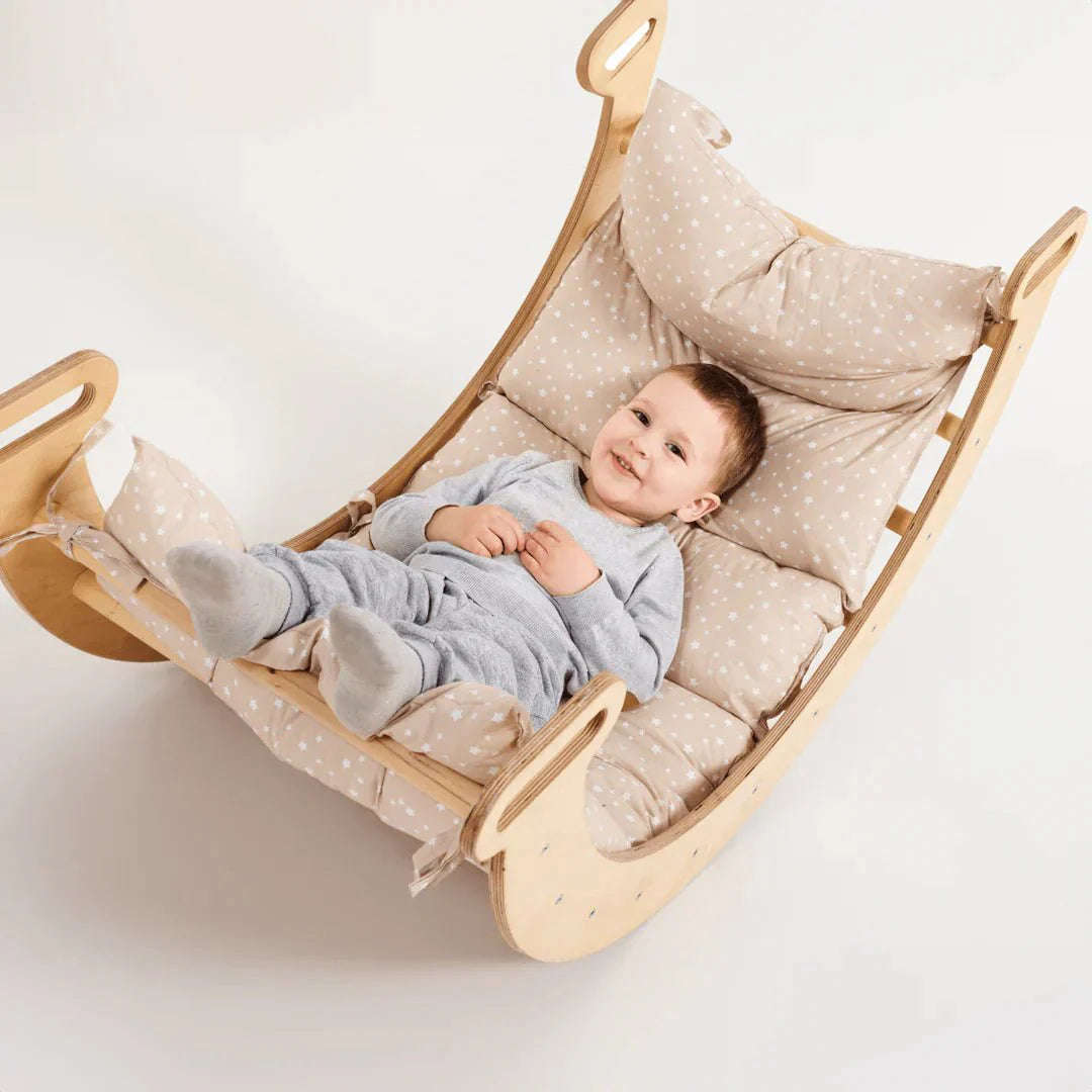 Coussin pour arche d’escalade et bascule – Beige (coussin seulement)