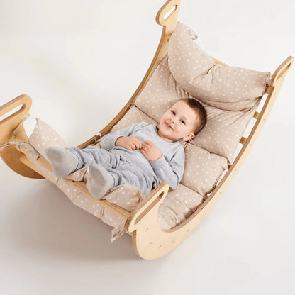 Coussin pour arche d’escalade et bascule – Beige (coussin seulement)