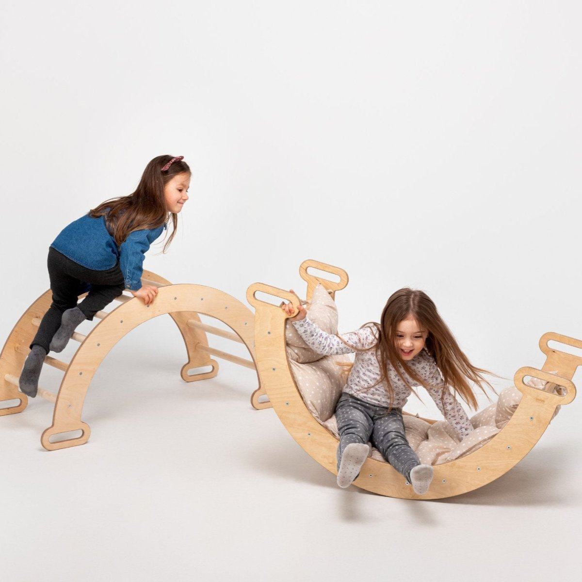 Coussin pour arche d’escalade et bascule – Beige (coussin seulement)