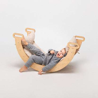 Coussin pour arche d’escalade et bascule – Beige (coussin seulement)