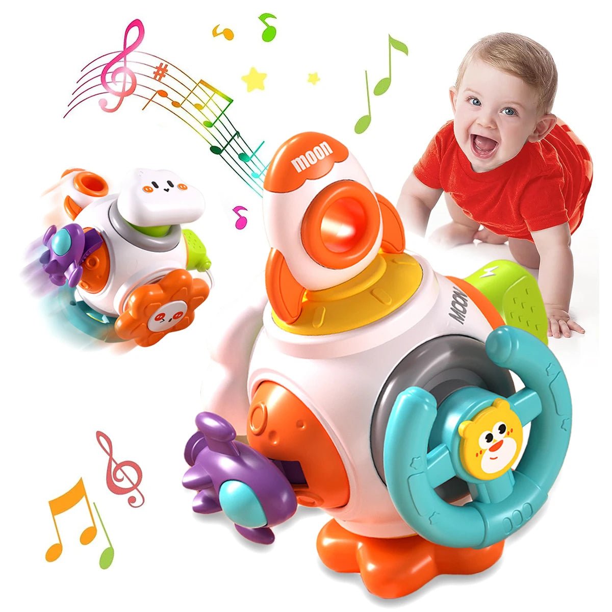 Jouet bebe - Babytoy™ - Kangourou univers