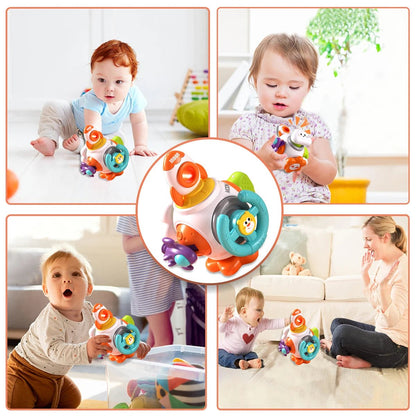 Jouet bebe - Babytoy™ - Kangourou univers
